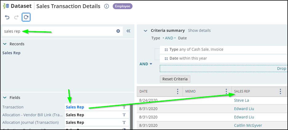 Own Your NetSuite with Analytics Workbooks: Create a dataset and workbook